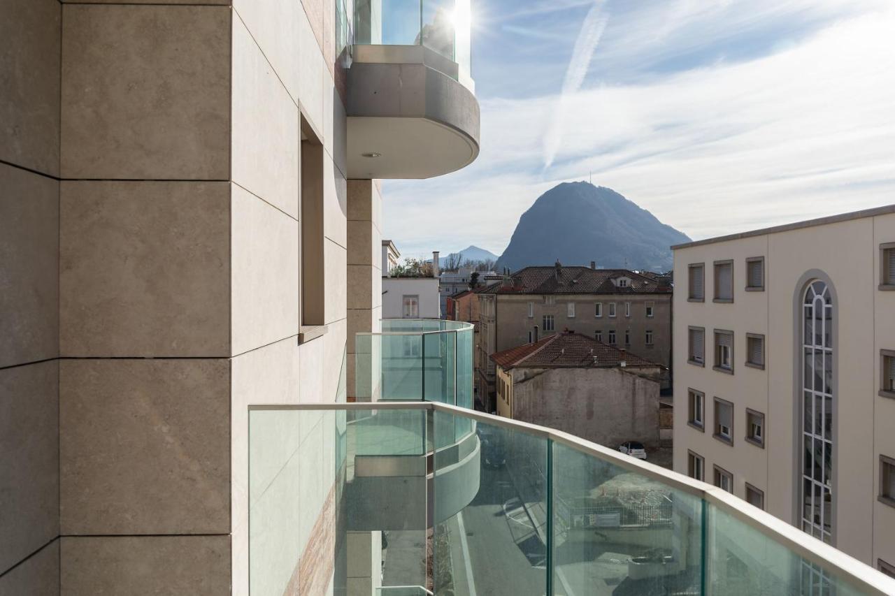 Il Parco 11 By Quokka 360 - In The Business Centre Of Lugano Apartman Kültér fotó